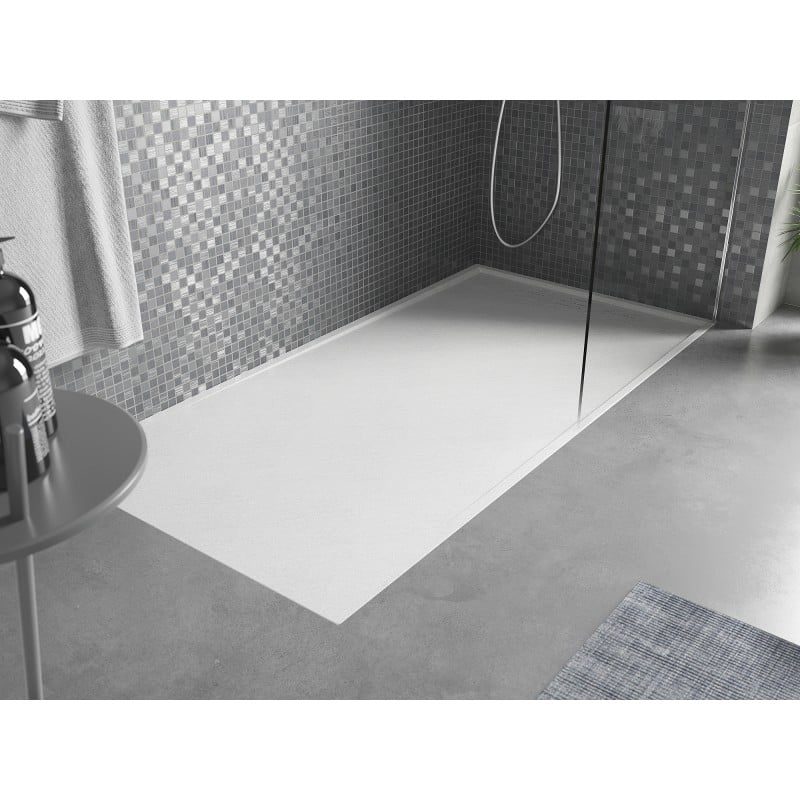 Mexen Amon rectangular shower tray SMC 140 x 70 cm, white - 4F107014