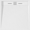 Mexen Amon square shower tray SMC 80 x 80 cm, white - 4F108080