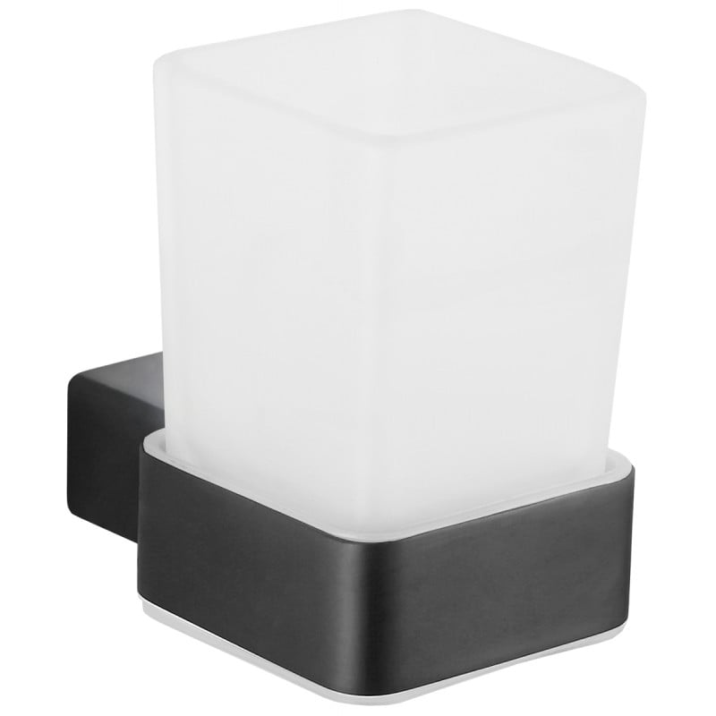 Mexen Pavo toothbrush holder, black - 7030438-70