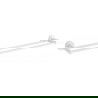 Mexen Remo double towel rack, White - 7050725-20