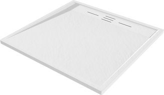 Mexen Amon SMC Square Shower Tray 90 x 90 cm, White - 4F109090