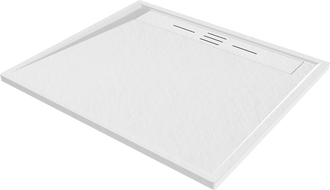 Mexen Amon Rectangular Shower Tray SMC 100 x 90 cm, White - 4F109010
