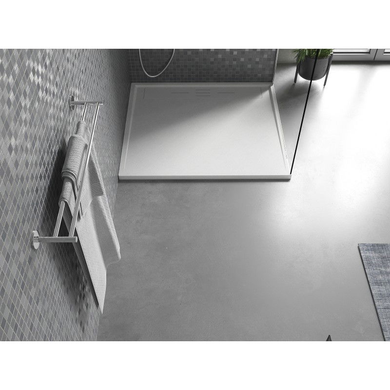 Mexen Amon rectangular shower tray SMC 100 x 90 cm, white - 4F109010
