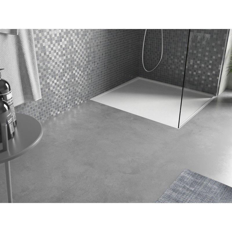 Mexen Amon rectangular shower tray SMC 100 x 90 cm, white - 4F109010