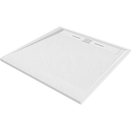 Mexen Amon Square Shower Tray SMC 100 x 100 cm, White - 4F101010