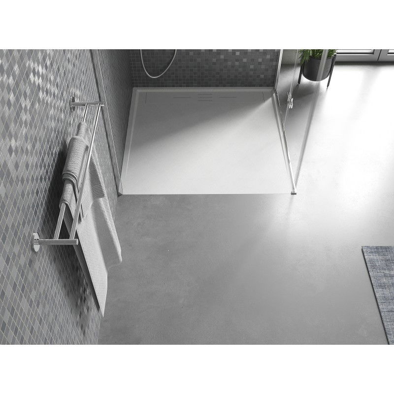 Mexen Amon square shower tray SMC 100 x 100 cm, white - 4F101010