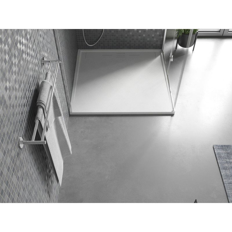 Mexen Amon square shower tray SMC 100 x 100 cm, white - 4F101010