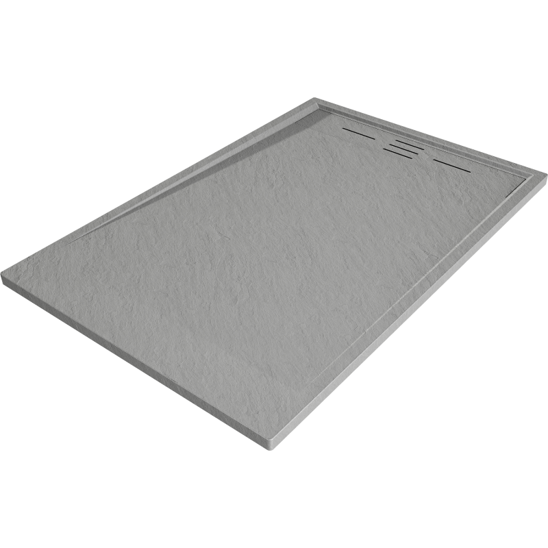 Mexen Amon rectangular shower tray SMC 100 x 80 cm, gray - 4F618010