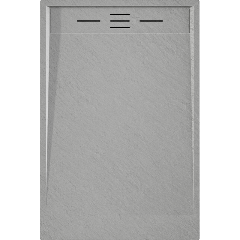 Mexen Amon rectangular shower tray SMC 100 x 80 cm, grey - 4F618010