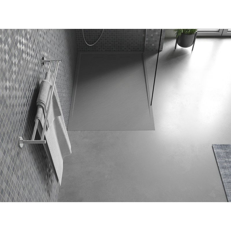 Mexen Amon rectangular shower tray SMC 120 x 90 cm, grey - 4F619012