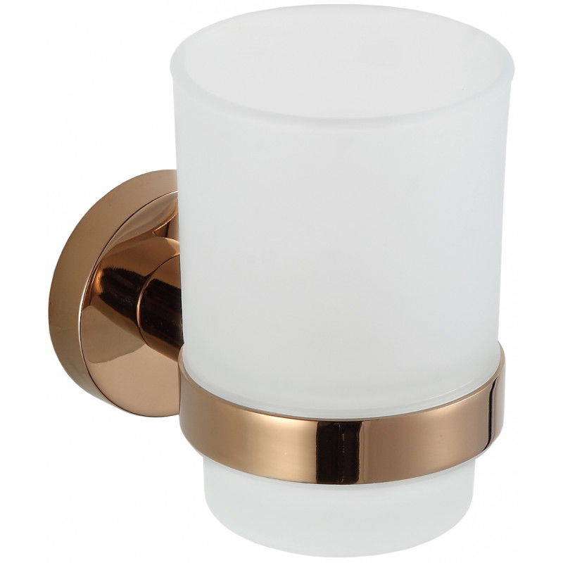 Mexen Remo toothbrush cup, Rose gold - 7050738-60