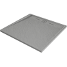 Mexen Amon Square Shower Tray SMC 90 x 90 cm, Gray - 4F619090