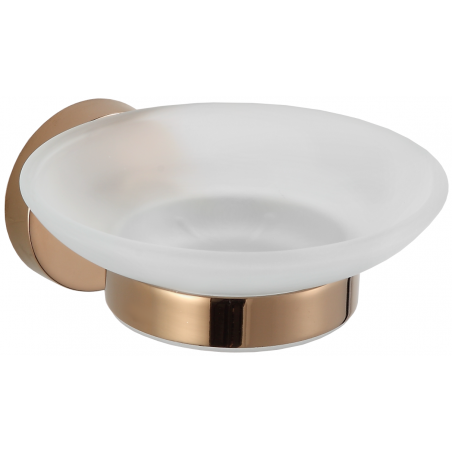 Mexen Remo soap dish, Rose gold - 7050739-60