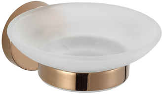 Mexen Remo soap dish, Rose gold - 7050739-60