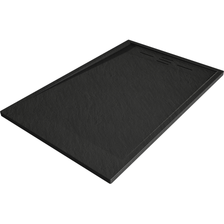 Mexen Amon rectangular SMC shower tray 100 x 70 cm, black - 4F707010