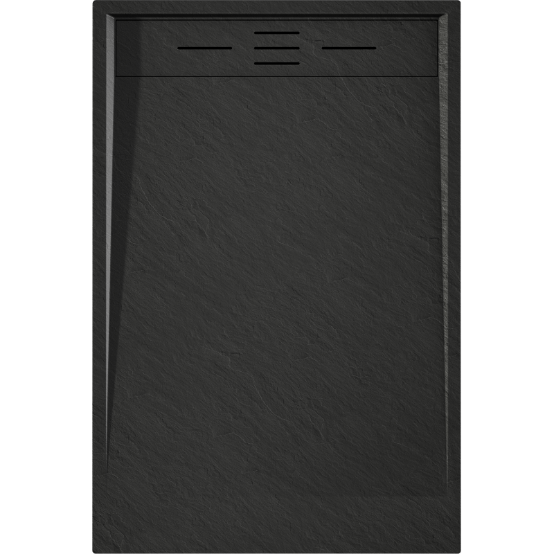 Mexen Amon rectangular SMC shower tray 100 x 70 cm, black - 4F707010