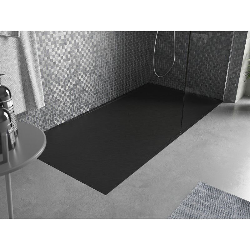 Mexen Amon rectangular shower tray SMC 160 x 70 cm, black - 4F707016