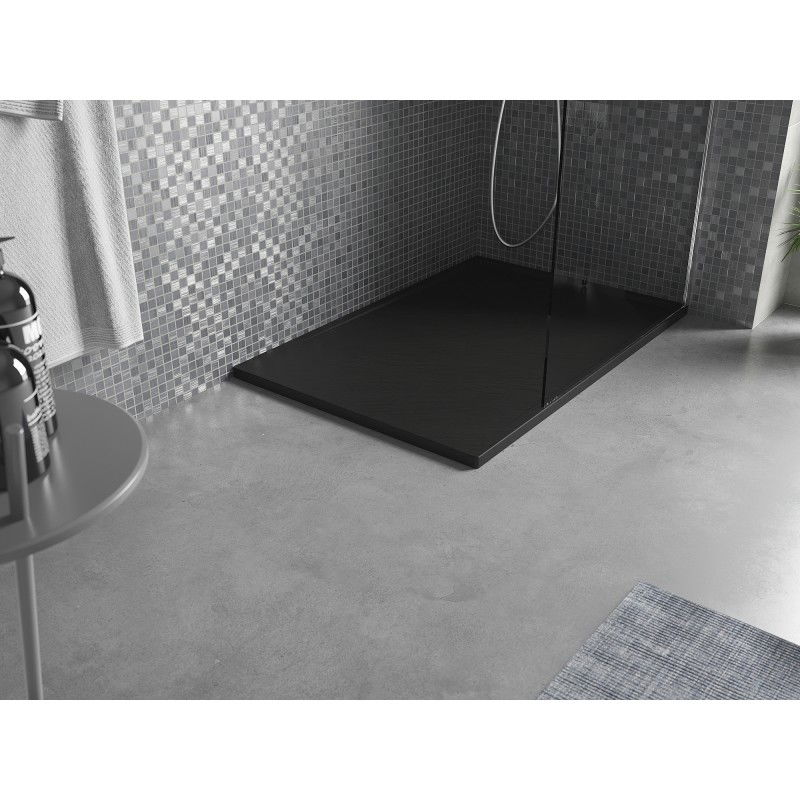 Mexen Amon rectangular shower tray SMC 90 x 70 cm, black - 4F707090