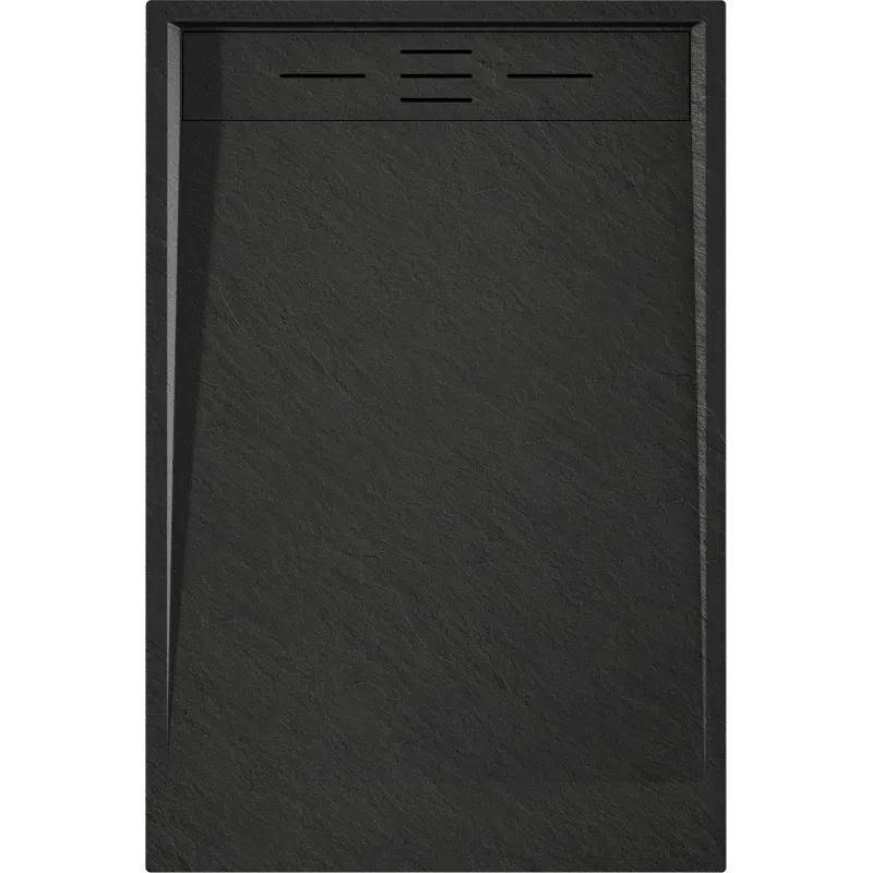 Mexen Amon Rectangular Shower Tray SMC 100 x 80 cm, Black - 4F708010