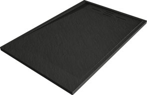 Mexen Amon rectangular SMC shower tray 120 x 80 cm, black - 4F708012