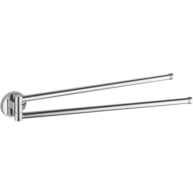 Mexen Remo double swivel towel rack, Chrome - 70507255-00