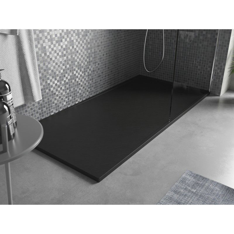 Mexen Amon rectangular shower tray SMC 150 x 80 cm, black - 4F708015
