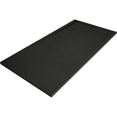 Mexen Amon rectangular SMC shower tray 160 x 80 cm, black - 4F708016