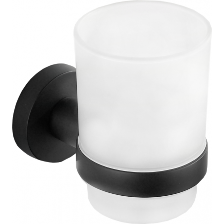 Mexen Remo toothbrush holder, black - 7050738-70