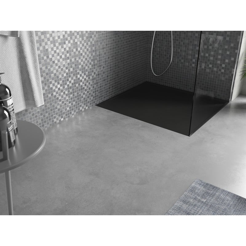 Mexen Amon rectangular shower tray SMC 100 x 90 cm, black - 4F709010
