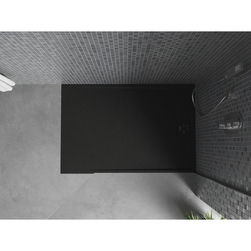 Mexen Amon rectangular shower tray SMC 120 x 90 cm, black - 4F709012