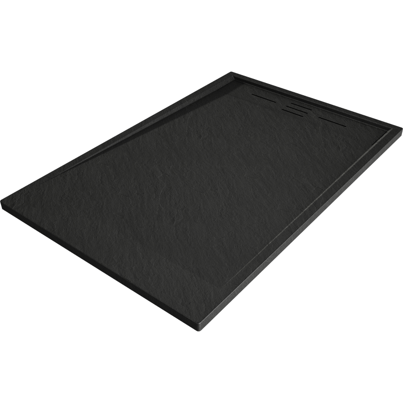 Mexen Amon rectangular SMC shower tray 130 x 90 cm, black - 4F709013