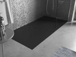 Mexen Amon SMC Rectangular Shower Tray 140 x 90 cm, Black - 4F709014