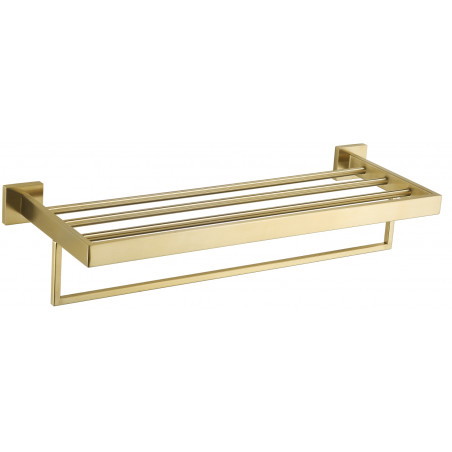 Mexen Vox towel rack, brushed gold - 707020-55