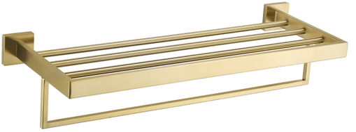Mexen Vox towel rack, brushed gold - 707020-55