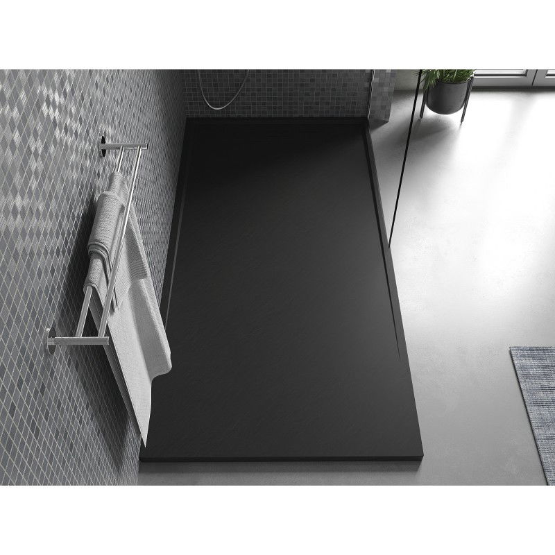 Mexen Amon rectangular shower tray SMC 180 x 90 cm, black - 4F709018