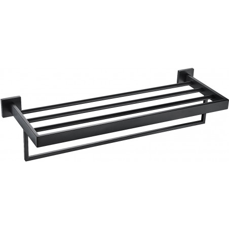 Mexen Vox towel rack, black - 707020-70