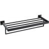 Mexen Vox towel rail, black - 707020-70