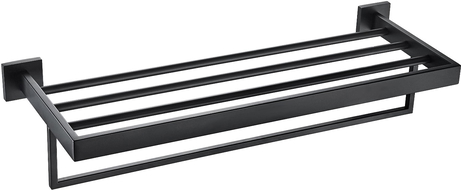 Mexen Vox towel shelf, Black - 707020-70