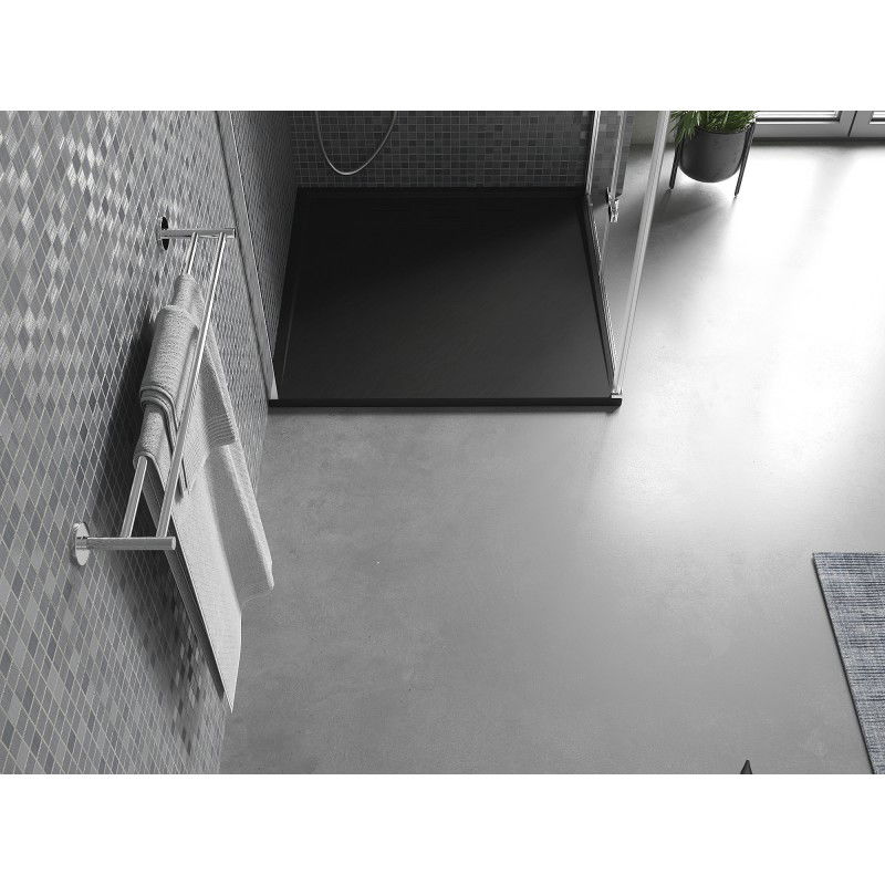 Mexen Amon SMC Square Shower Tray 90 x 90 cm, Black - 4F709090
