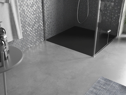 Mexen Amon SMC 100 x 100 cm Square Shower Tray, Black - 4F701010