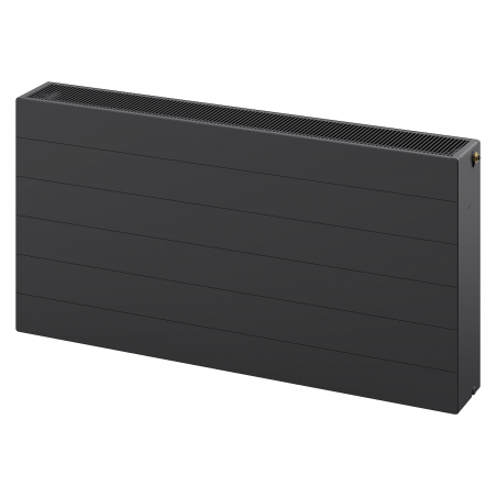 Mexen Line CCL33 panel radiator 900 x 1300 mm, central bottom connection, 3901 W, anthracite - W6C33L-090-130-66