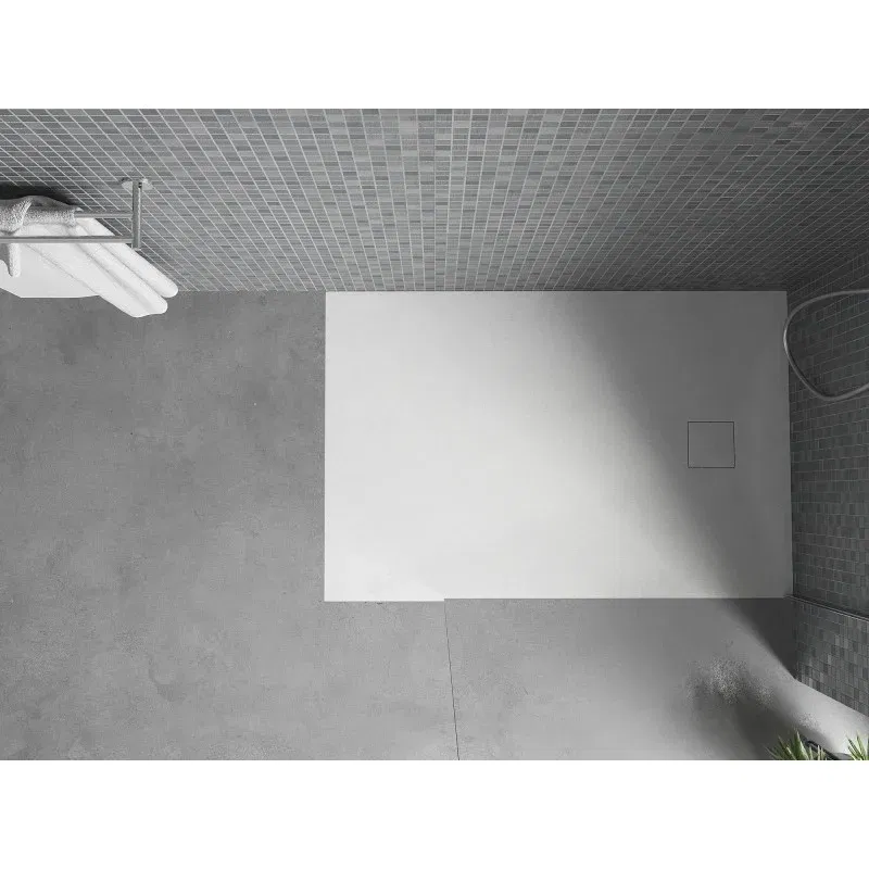 Mexen Bert rectangular shower tray SMC 110 x 70 cm, white - 4K107011