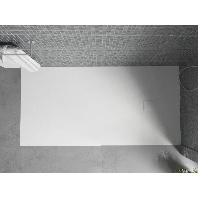 Mexen Bert SMC Rectangular Shower Tray 160 x 70 cm, White - 4K107016