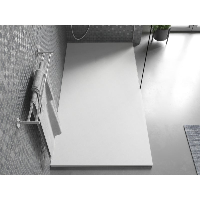 Mexen Bert rectangular shower tray SMC 150 x 80 cm, white - 4K108015