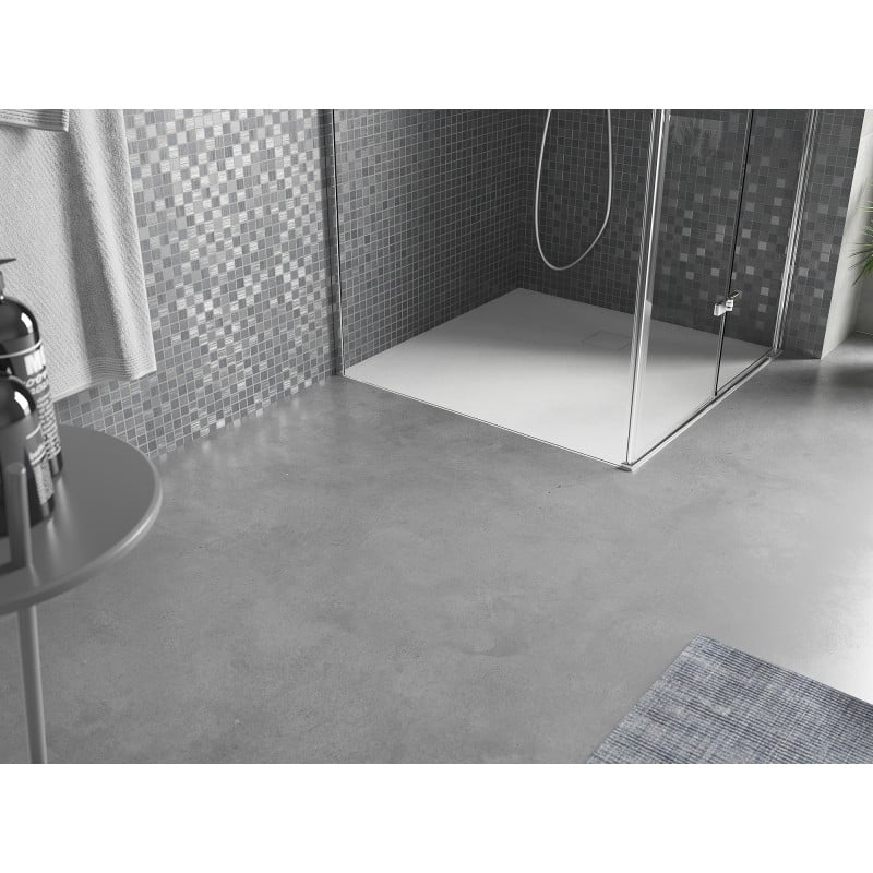Mexen Bert square shower tray SMC 80 x 80 cm, white - 4K108080
