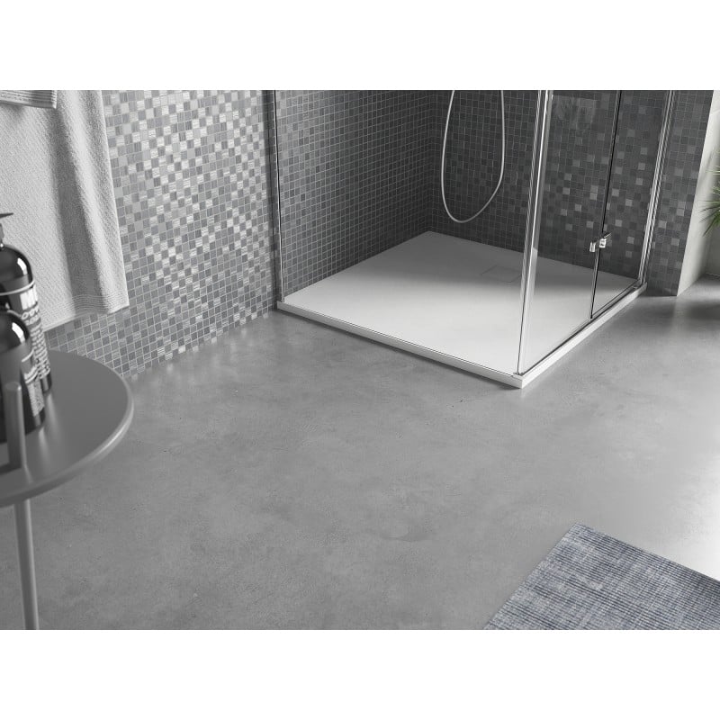 Mexen Bert square shower tray SMC 80 x 80 cm, white - 4K108080