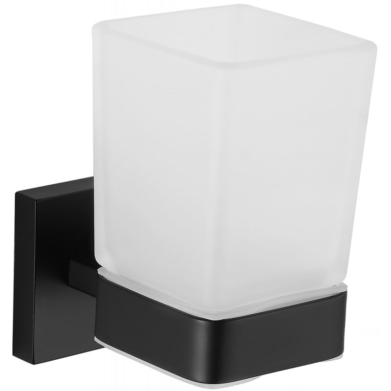 Mexen Vox toothbrush holder, black - 707038-70