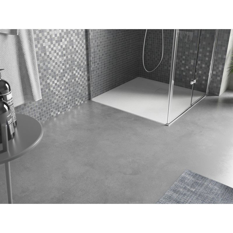 Mexen Bert square shower tray SMC 90 x 90 cm, white - 4K109090