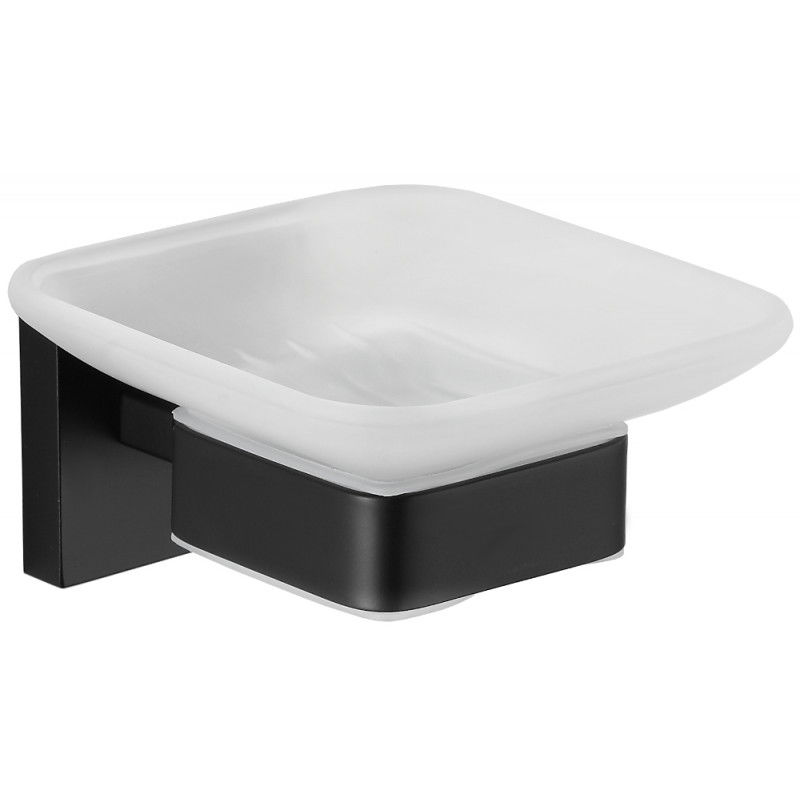 Mexen Vox soap dish, Black - 707039-70
