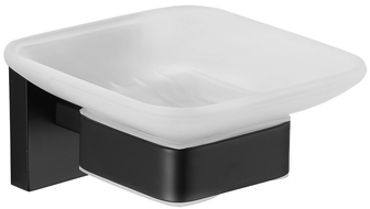 Mexen Vox soap dish, Black - 707039-70